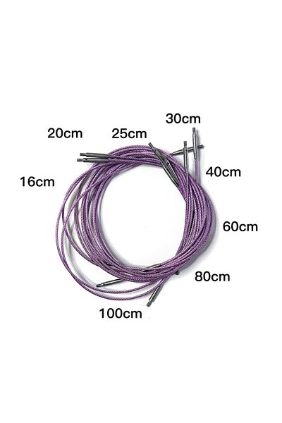 Choice Interchangeable Crochet Needles Rope Circular Knitting Needles Accessories Weaving Yarn Knitting ...