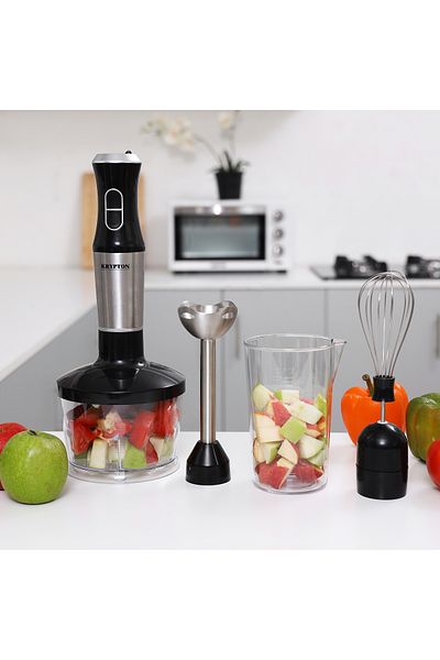 KRYPTON 4-in-1 Hand Blender Set, 2 Speed Button, KNHB6079N