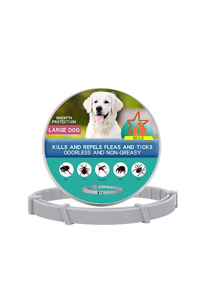 Choice Large Dogs Boxed 38/70cm Pet Anti Flea Ticks Antiparasitic Dog Cats Collar Protection Retractable Co
