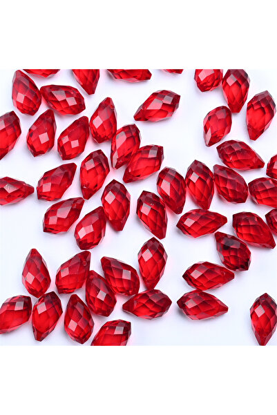 Choice 50 قطعة من خرزات الكريستال النمساوية على شكل دمعة مقاس 5x7 مم، 50 قطعة من خرزات Briolette المعلقة على شكل قطرة ماء