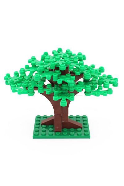 Choice Green 1pcs Moc Diy Garden Plants Small Tree 9 Colors Courtyard Enlighten Building Block Bricks Compa