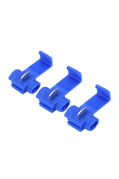 Choice 20pcs Blue Auto Line Connector T Shape Wire Cable Connectors Terminals Crimp Splitter Car Audio Kit
