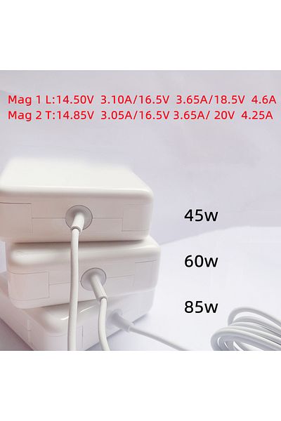 Arvin 45W-T-EU محول طاقة جديد 45 واط 60 واط 85 واط لشاحن Apple Macbook A1278 A1502 A1398 A1286 A1237 A1304