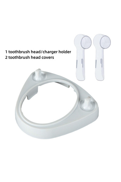 Choice قاعدة تشارنج بيضاء لفرشاة الأسنان الكهربائية أورال بي، حامل فرشاة الأس...
