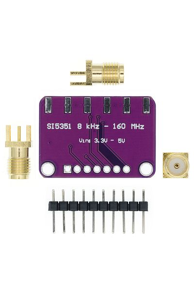 Choice DC 3V-5V CJMCU-5351 Si5351A Si5351 I2C Clock Generator Breakout Board Module Signal Generator Clo...