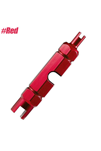 Choice أداة إزالة قلب الصمام باللون الأحمر قطعة واحدة لبريستا وشريدر وموسع ال...