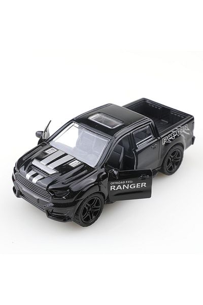 Choice Black Alloy Simulation Small Truck With Openable Door, Car Model, Children's Toys, Gifts, Decoration