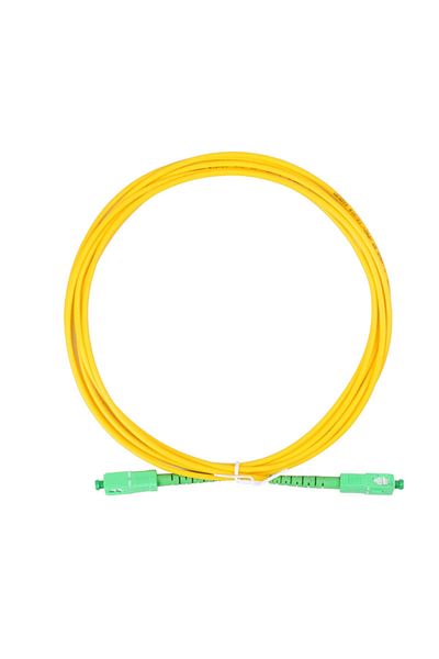 Choice 1 متر 1 قطعة Sc /apc-sc/apc كابل توصيل الألياف الضوئية أحادي الوضع 9/125 G652d Lszh 1 متر 2 متر 3 متر وصلة الألياف الضوئية