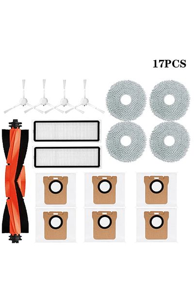 Choice 17 For Xiaomi Robot Vacuum X20 / X20 Plus Parts Accessories Main Side Brush Hepa Filter Mop Cloth