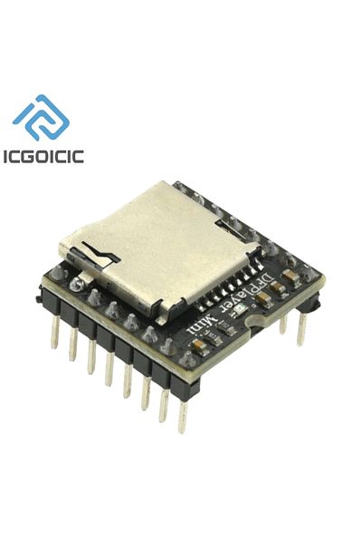 Choice Khaki Mini Mp3 Player Module Tf Card U Disk Mini Mp3 Df Player Audio Voice Module Board