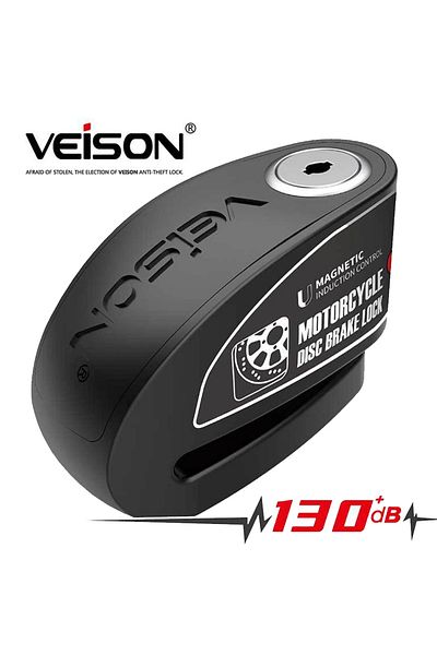 Choice Dx26 Black Motorcycle Waterproof Alarm Lock Bicycle Disclock Lntelligent Controllable Alarm Disc Bra