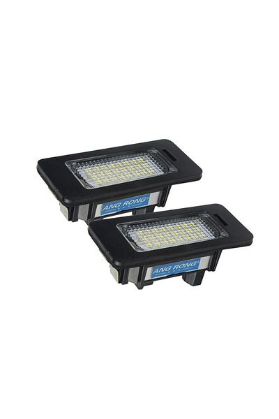 Choice White 6000k Angrong 2x Canbus Led License Number Plate Light Lamp For Bmw 3 5 Series E39 E60 E61 E90