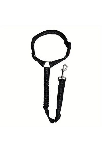 Choice L Black Reflective Pet Dog Car Seat Belt Puppy Collar Walking Travel Car Accessories Cat Leash Harne