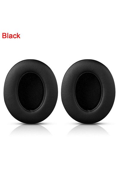 Choice Black 1 Pair Replacement Ear Pads Earmuffs Ultra-soft Sponge Cushion For Beats Studio 2 3 Wired Wire