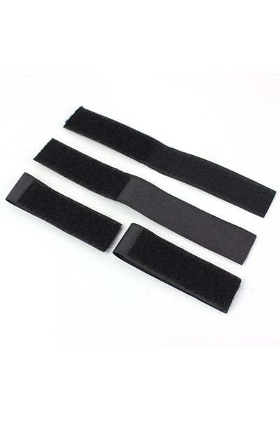 Choice Black 4pcs Molle Strip Adapter Vest Backpack Patch Panel Hook&loop Converter Ribbon Strips Badges Id