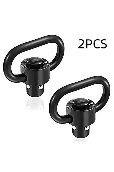 Choice 2pcs 1/2pcs Quick Detach Release Qd Sling Swivel Scope Mount Adapters Hunting Accessories
