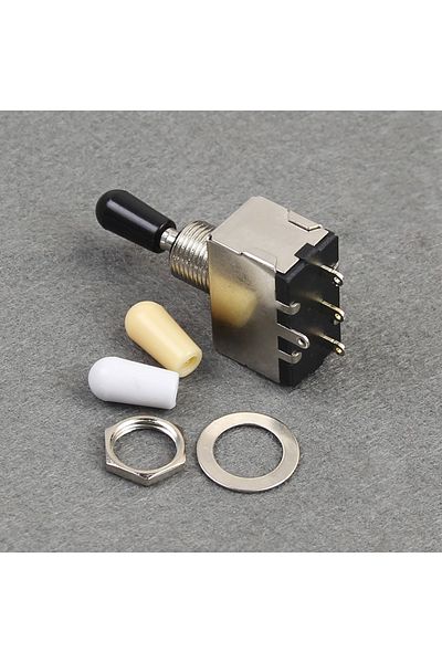 FLEOR Box Style Guitar Pickup Selector Switch 3-Way Toggle Switch with 3 Tips for Electric Guitar
