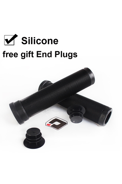 Choice Black-1 Pair ODI MTB Handlebar Grips Soft Silicone Shockproof Handle b...