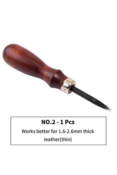 Choice No2 -1.0mm Wuta Sharp Leather Edge Beveler Edge Skiving Polishing Leather Tools Diy Belt Maker High