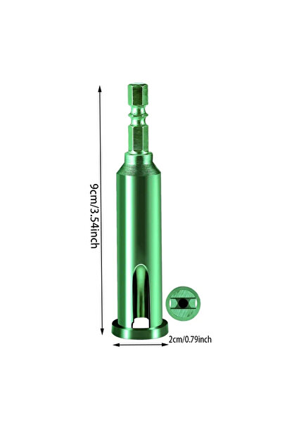 Choice Green 1/4 Steel Wire Twisting Tool Wire Stripper Tool Wire Stripping And Twisting Tool Kit Quick Con