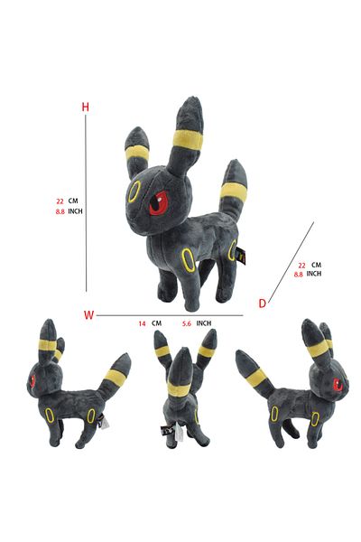 Choice Stand Umbreon About 20cm Eevee Evolution Sylveon Flareon Jolteon Umbreon Vaporeon Pikachu Stuffed An