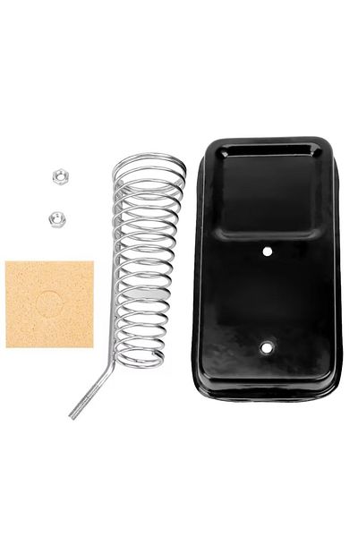 Choice with Sponge Electric Soldering Iron Stand Holder with Welding Cleaning Sponge Pads Generic High Temp