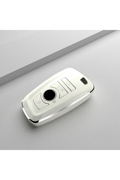 Choice Se Bm02 White Soft Tpu Car Key Case Cover Protector Shell For Bmw 1 3 5 7 Series X1 X3 X4 X5 F10 F15