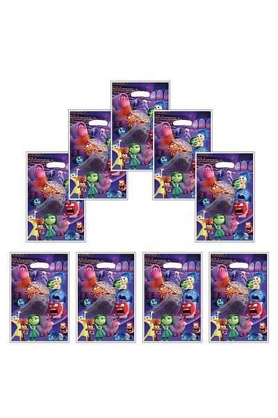 Choice 25x17cm 30pcs Inside Pe-bag 30pcs Inside Party Gift Bags With Handle Inside Out 2 Themed Party Baby