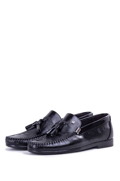 Pierre Cardin Patent Leather 25108 Men's Classic Genuine Leather Shoes