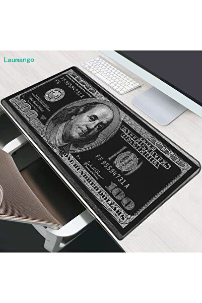 Laumango 300x600x2mm HH000176 Gaming Laptop Dollar Printing Desk Mat Wrist Pa...