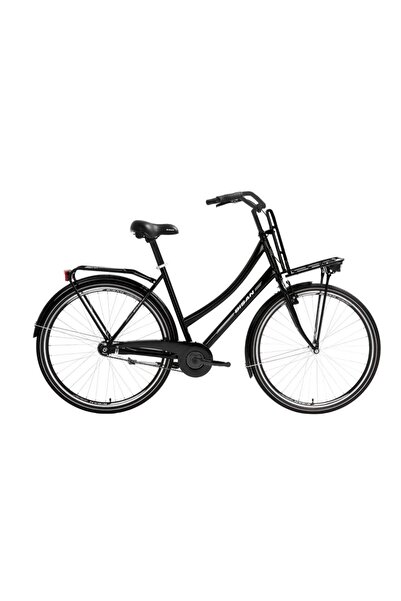 Bisan Fluante C 28 Jant 52 CM Parlak Siyah Gri Şehir Bisikleti
