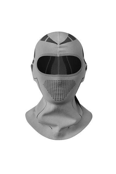 Choice Gray Balaclava Face Mask For Motorcycling, Winter Ski Mask For Men Women, High Stretchy Full Head Ba