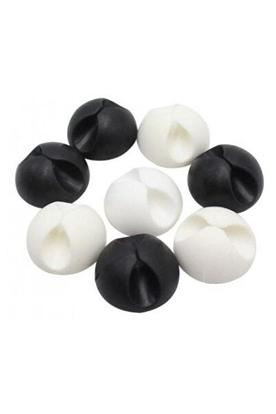 jetfast 10 Adet Yapışkanlı Kablo Düzenleyici Sabitleme Duvar Fayans Cam Kablo...