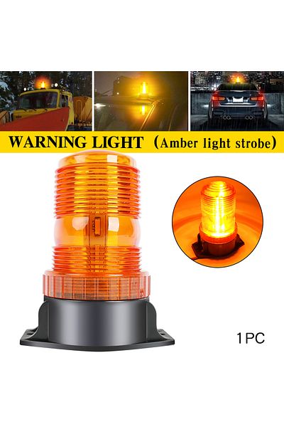 Choice 1 قطعة من مصباح تحذير LED مقاس 4 بوصات من Co Light مصباح طوارئ للسيارة وميض إشارة ضوئية وامضة لحركة المرور