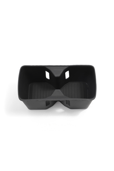 Choice حامل أكواب أسود قطعة واحدة لسيارة هيونداي سانتا في 2024 حامل أكواب ميا...