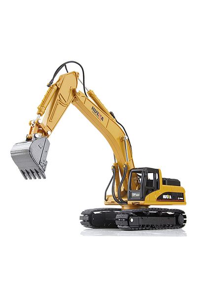Choice Excavator Huina 1:50 Alloy Toys Scale Die-cast Pattern Hydraulic Navvy Loader Bulldozer Engineering