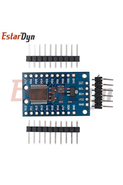 Estardyn Pcf8575 Module Pcf8575 Module Expansion Io Port Expander Board Dc 2.5-5.5v I2c Communication Control