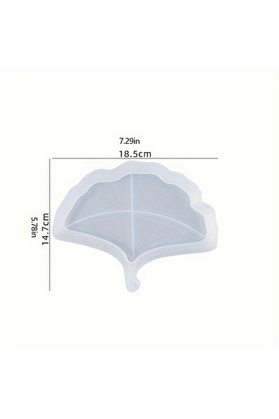 Choice Leaf Plate Mold 05 1pc Concrete Ginkgo Leaf Tray Silicone Mold Handmade Maple Leaves Shape Jewelry S