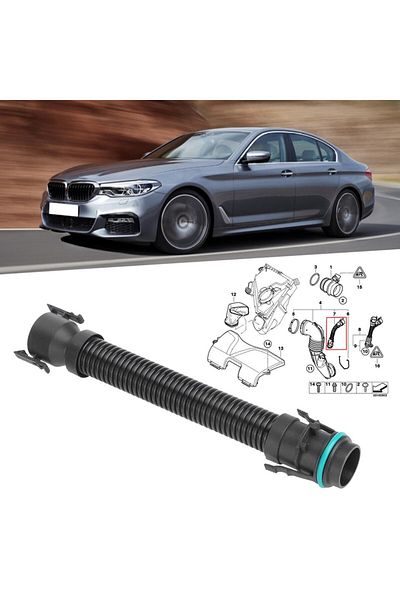 Choice Turbo Air Filter Pipe Turbo Hose 13717803842 Fit for 1 3 4 5 6 7 X1 X3 X4 X5 X6 Series