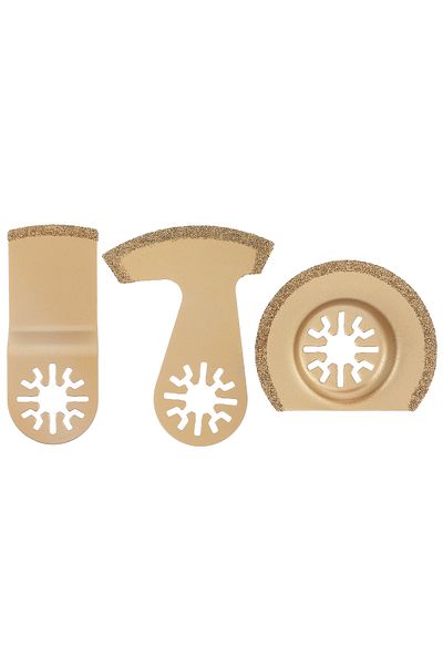 Choice 3pcs 8pcs Multitool Blades Cemented Carbide Oscillating Saw Blades Professional Triangle Saw Blade F