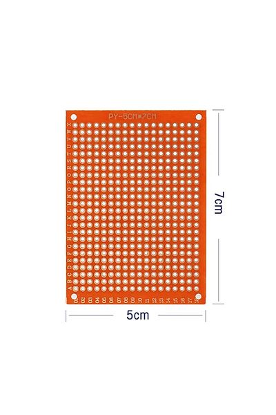 Choice 5x7cm 10pcs 10pcs Pcb Universal Board Single Side Yellow 5*7cm,7 X 9cm,pcb Board Prototype Perforate