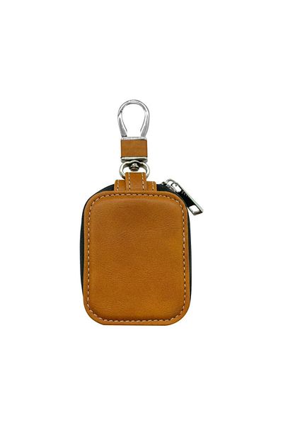 Choice Brown Universal Luxury Shockproof Zipper Pu Leather Wireless Earphone Cover Case Fit For Airpods Ear