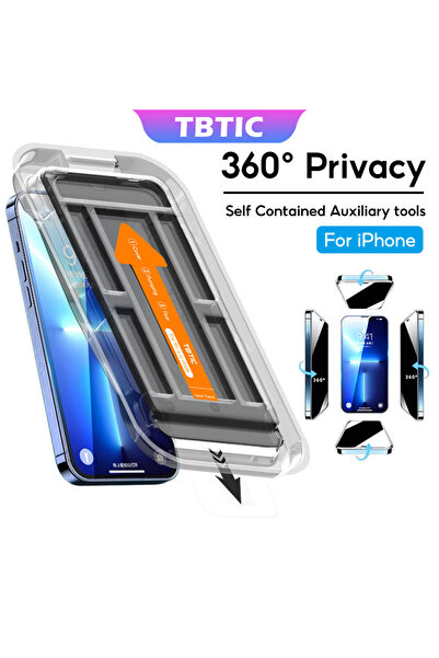 Choice1 حماية 360 درجة من الزجاج المقوى لهاتف iPhone 16 15 14 Plus 13 12 11Pr...