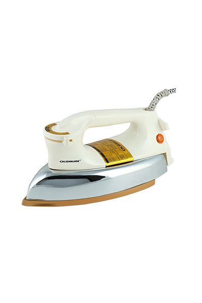 Olsenmark Handheld Electric Dry Iron 1200 W OMDI1741 White/Silver/Gold