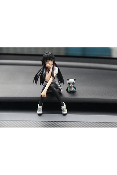 Choice White Anime My Teen Romantic Comedy Action Figure Luffy Yukinoshita Yukino Sitting Car Decoration Pv