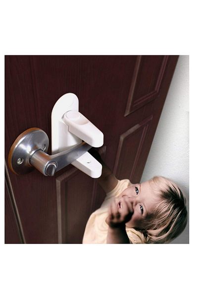 Choice B Universal Door Lever Lock Child Baby Safety Lock Rotation Proof Professional Door Adhesive Securi.
