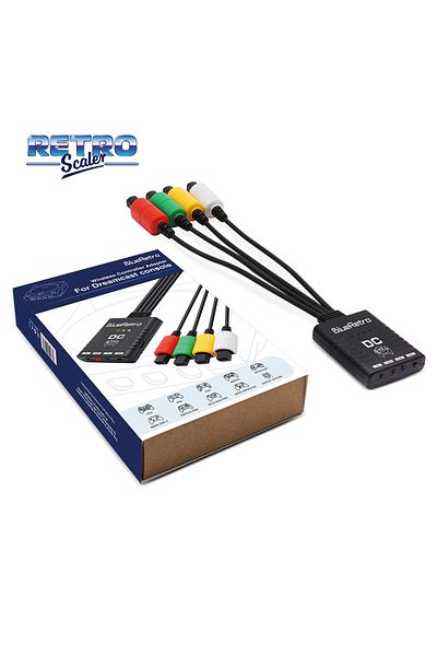 RetroScaler For Dc 1-4 Blueretro Wireless Controller Adapter For Sega Dreamcast Console To Ps3 Ps4 P