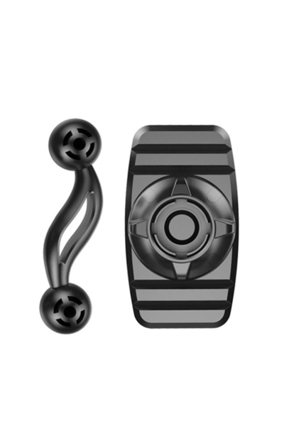 Choice حامل كروي أسود عالمي 17 مم برأسين لقاعدة لوحة العدادات وحامل الهاتف ال...