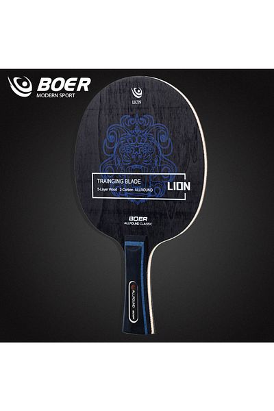 Choice مضرب تنس الطاولة Boer Lion 5+2 الخشبي مناسب للهجوم والتحكم الدقيق