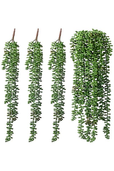 Choice Green 1pc Fern Artificial Plastic Plants Vine For Christmas Yree Accessories Home Wall Hanging Weddi
